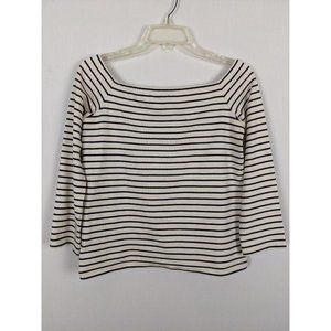 Theory‎ Aprine K Classic Stripe knit top size S